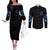 when-i-was-born-reaper-fire-blue-couples-matching-off-the-shoulder-long-sleeve-dress-and-long-sleeve-button-shirt