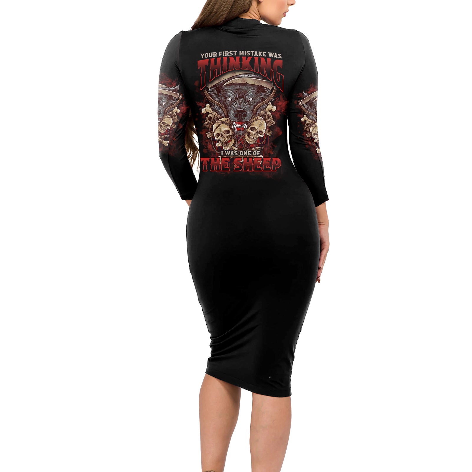 your-first-mistake-was-thingking-long-sleeve-bodycon-dress