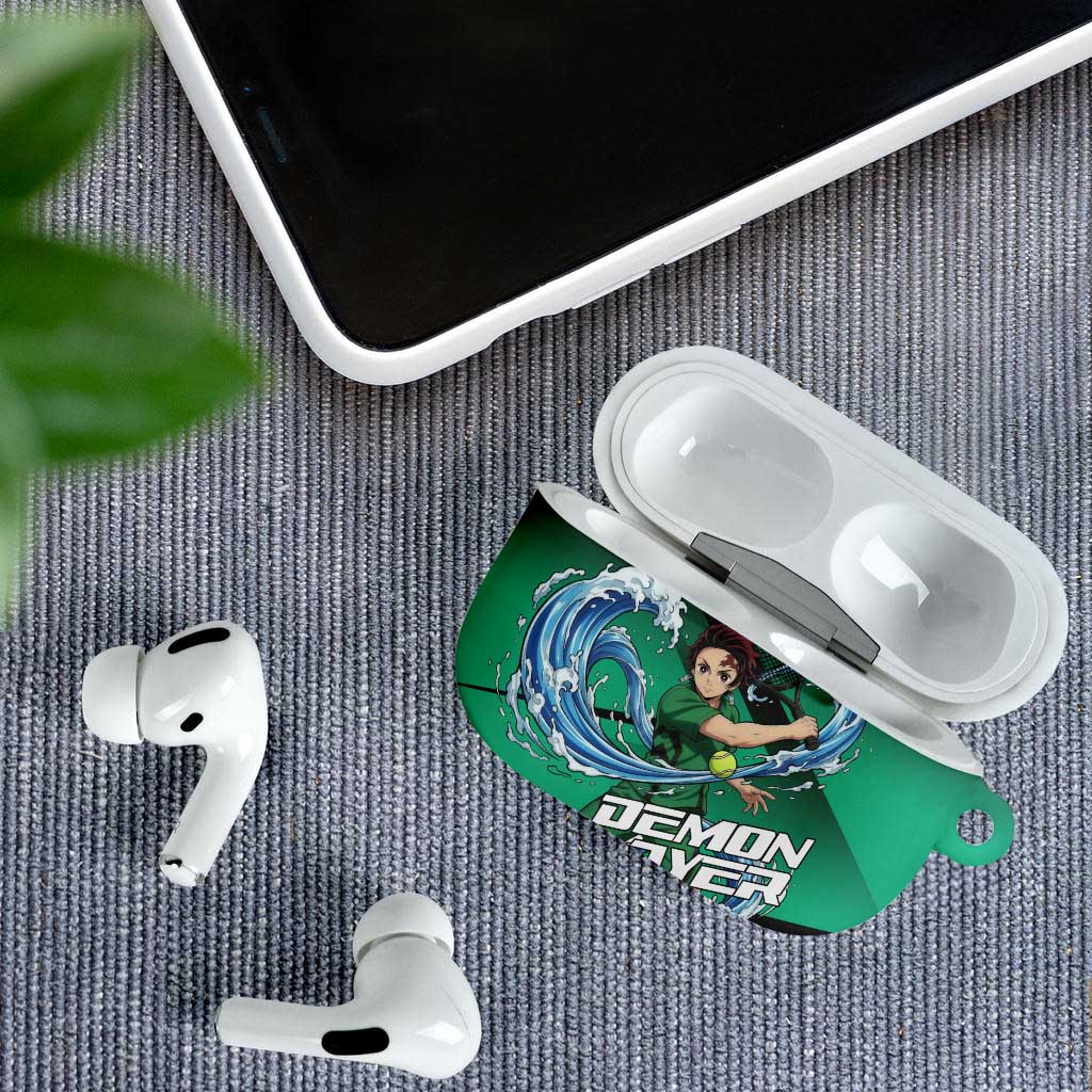 Tanjiro Kamado Water Hashira AirPods Case Sporty Anime Mashup Style