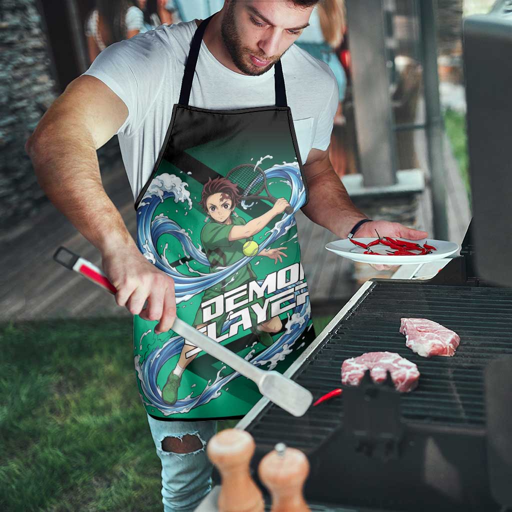 Tanjiro Kamado Water Hashira Apron Sporty Anime Mashup Style