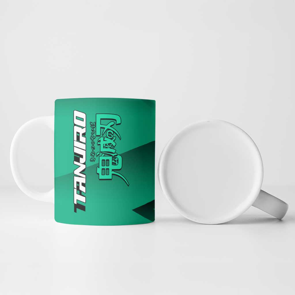 Tanjiro Kamado Water Hashira Ceramic Mug Sporty Anime Mashup Style