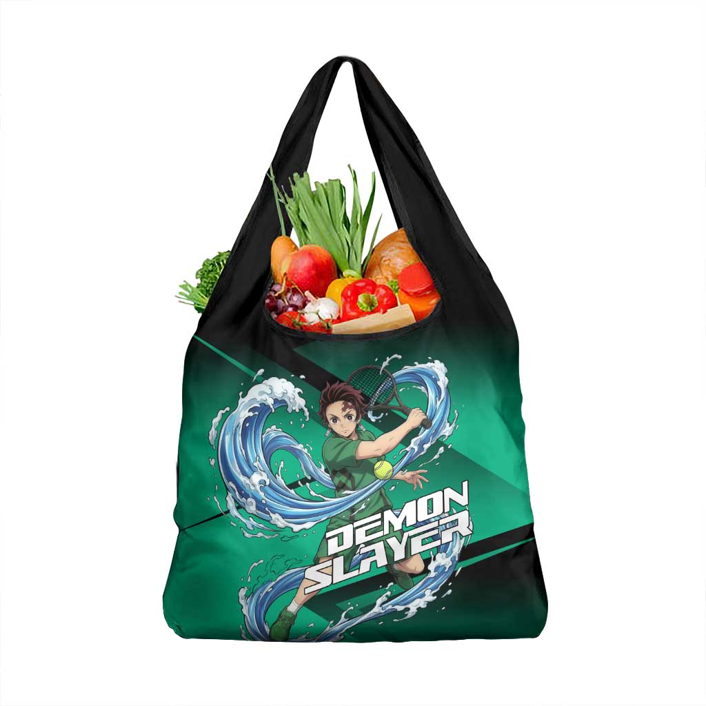 Tanjiro Kamado Water Hashira Grocery Bag Sporty Anime Mashup Style
