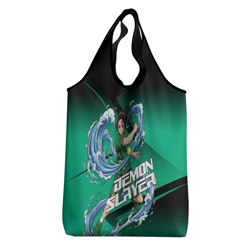 Tanjiro Kamado Water Hashira Grocery Bag Sporty Anime Mashup Style