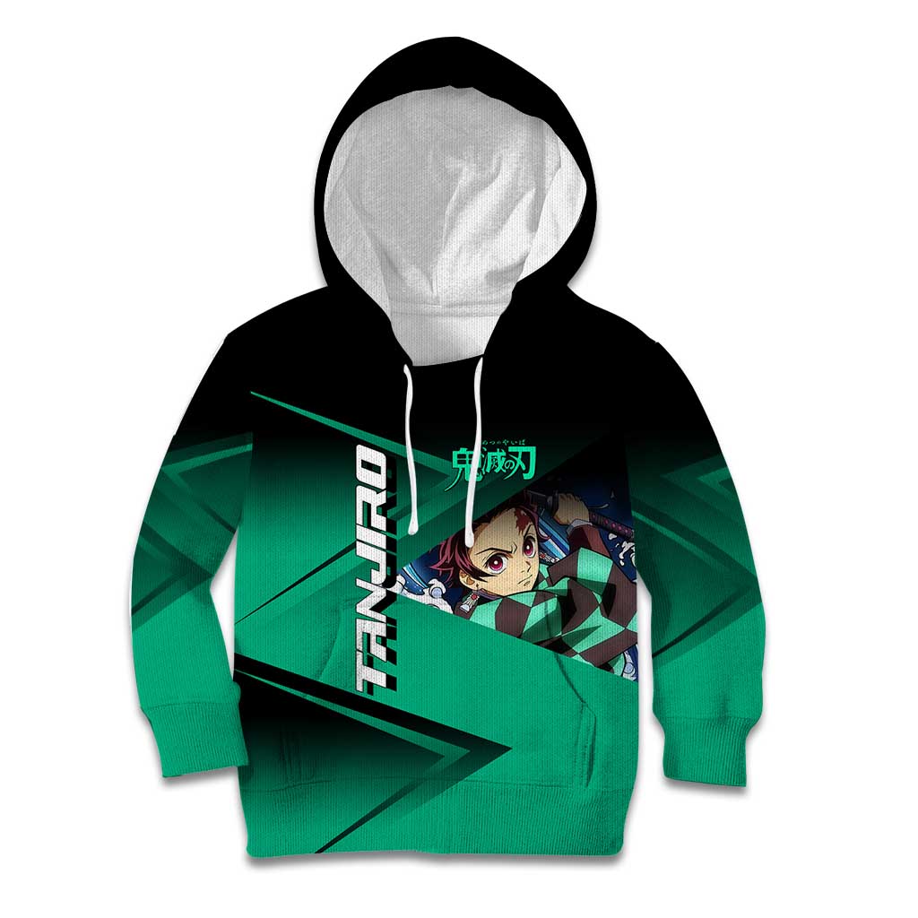 Tanjiro Kamado Water Hashira Kid Hoodie Sporty Anime Mashup Style