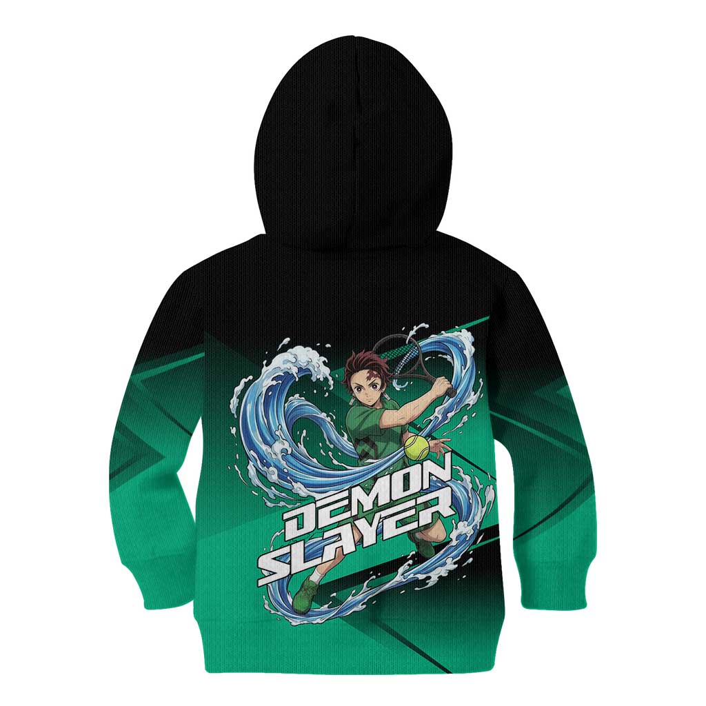 Tanjiro Kamado Water Hashira Kid Hoodie Sporty Anime Mashup Style