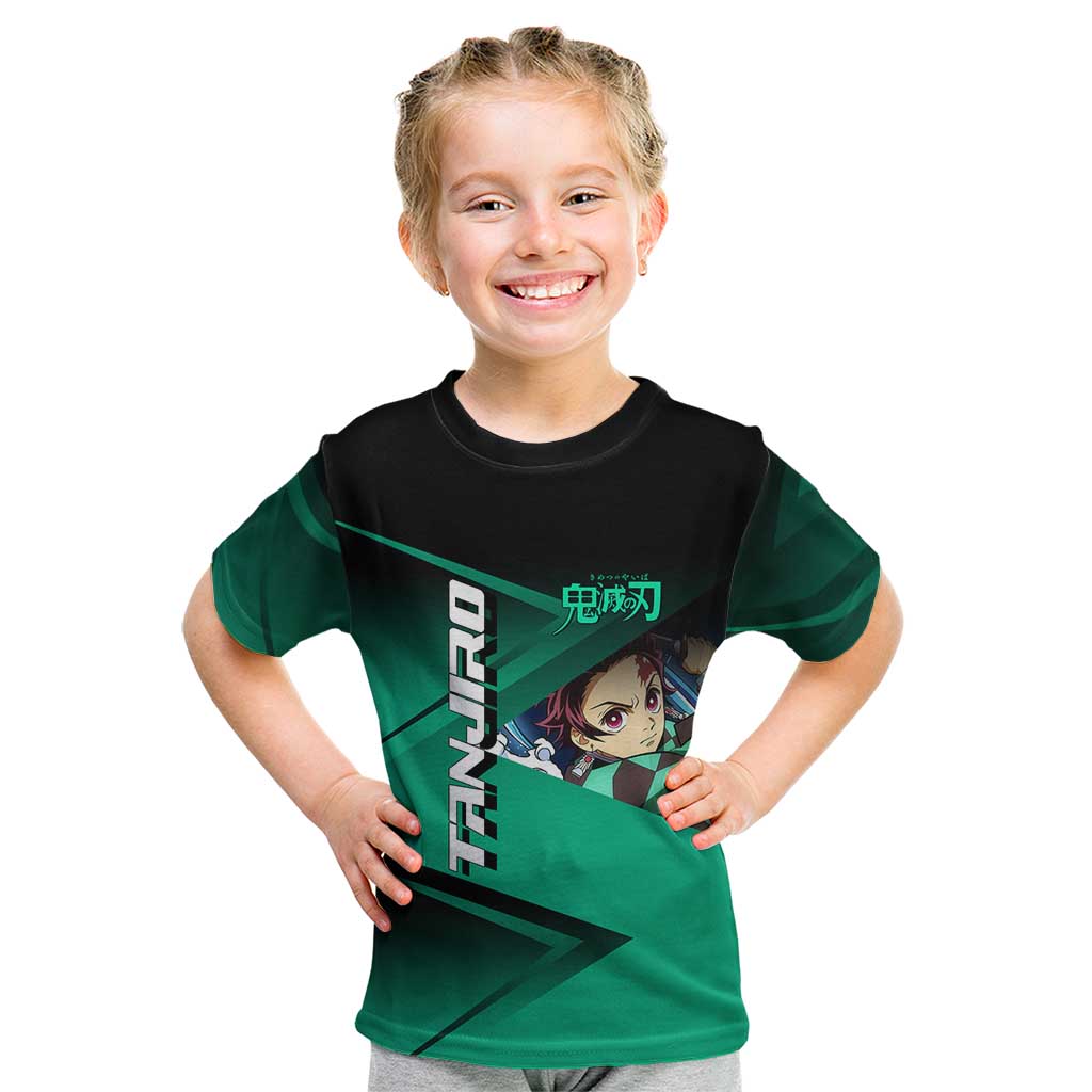 Tanjiro Kamado Water Hashira Kid T Shirt Sporty Anime Mashup Style