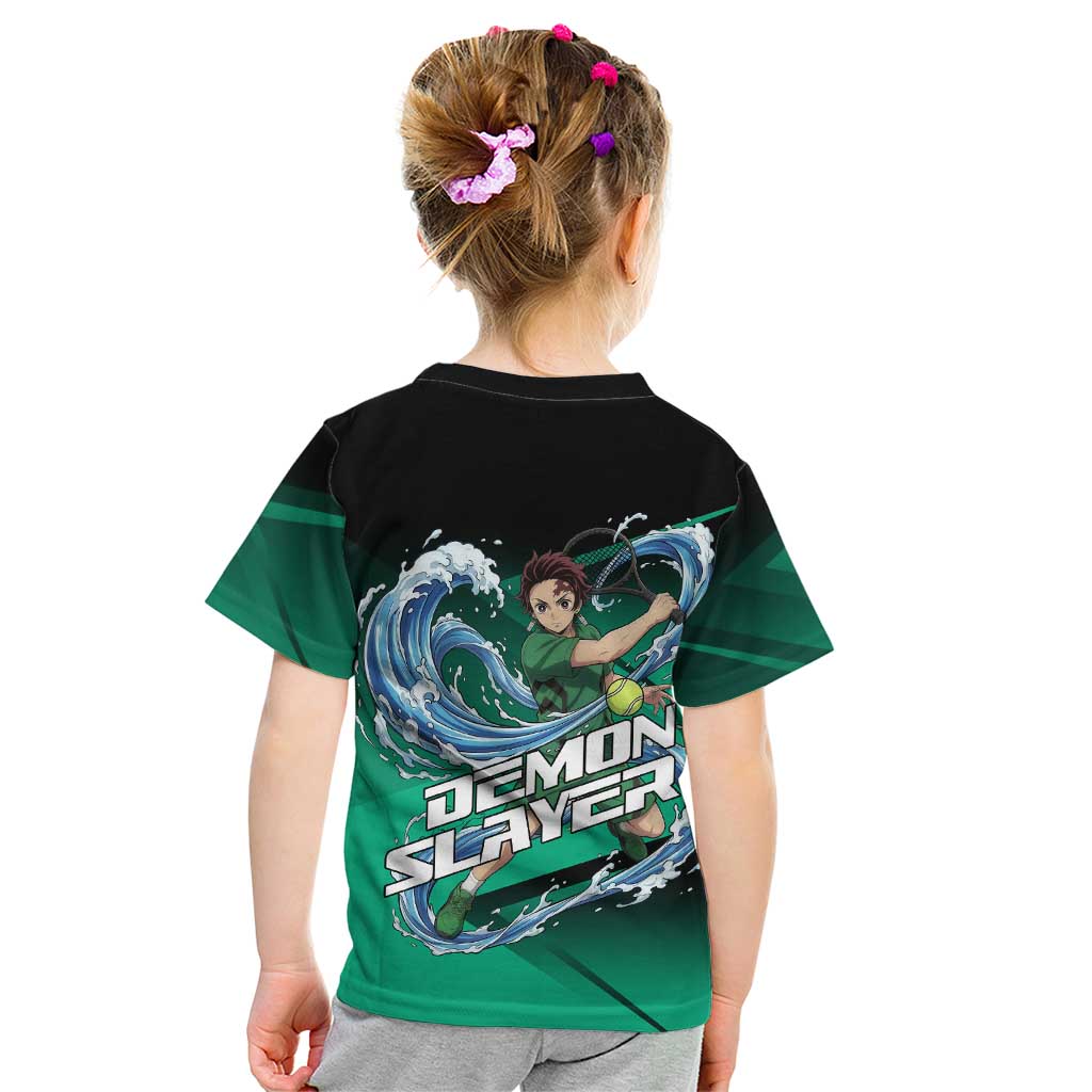 Tanjiro Kamado Water Hashira Kid T Shirt Sporty Anime Mashup Style