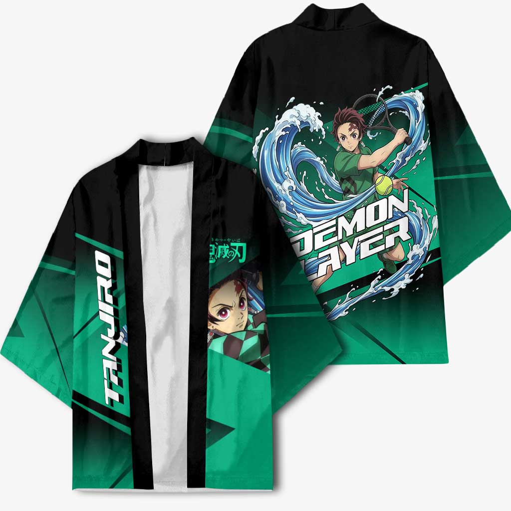 Tanjiro Kamado Water Hashira Kimono Sporty Anime Mashup Style