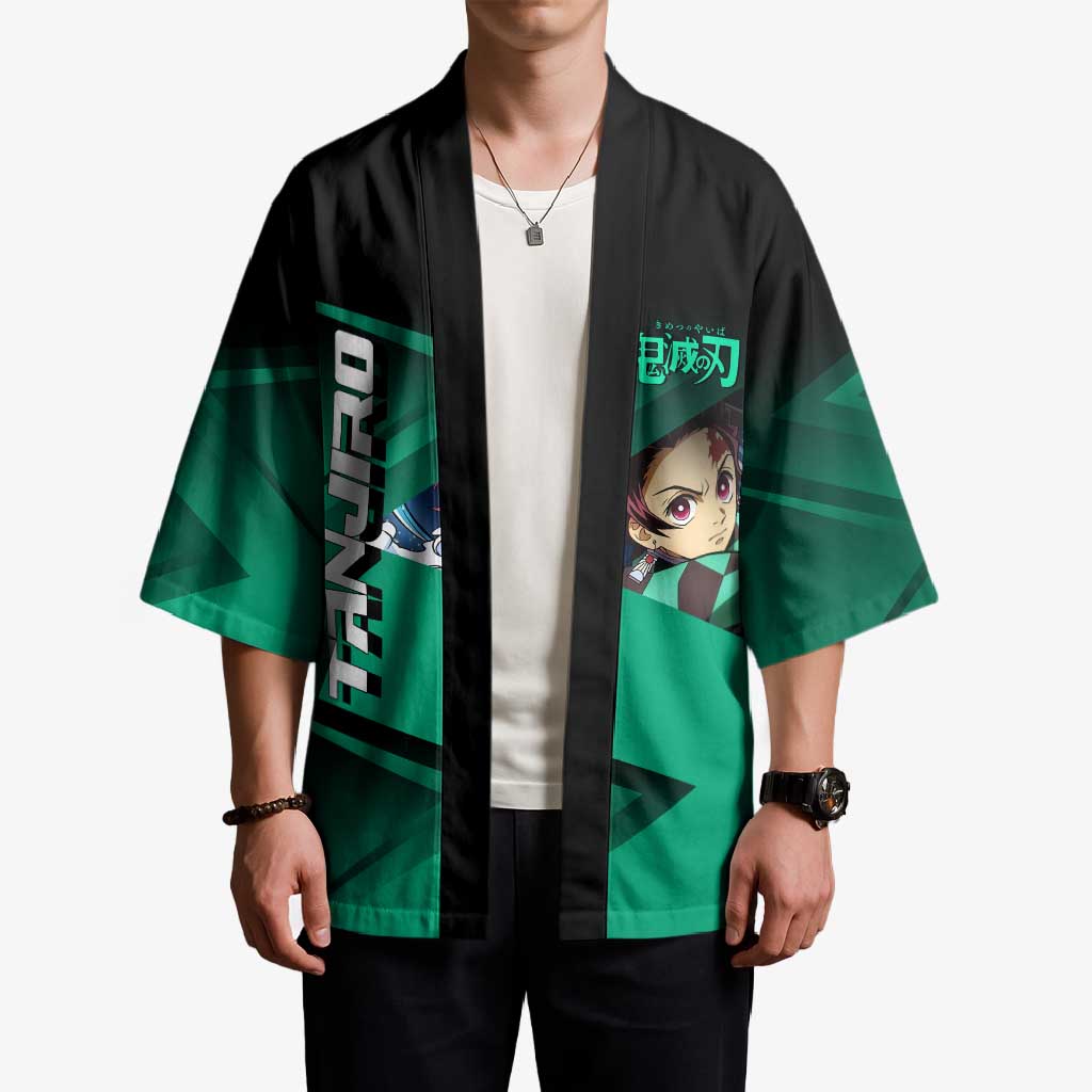 Tanjiro Kamado Water Hashira Kimono Sporty Anime Mashup Style