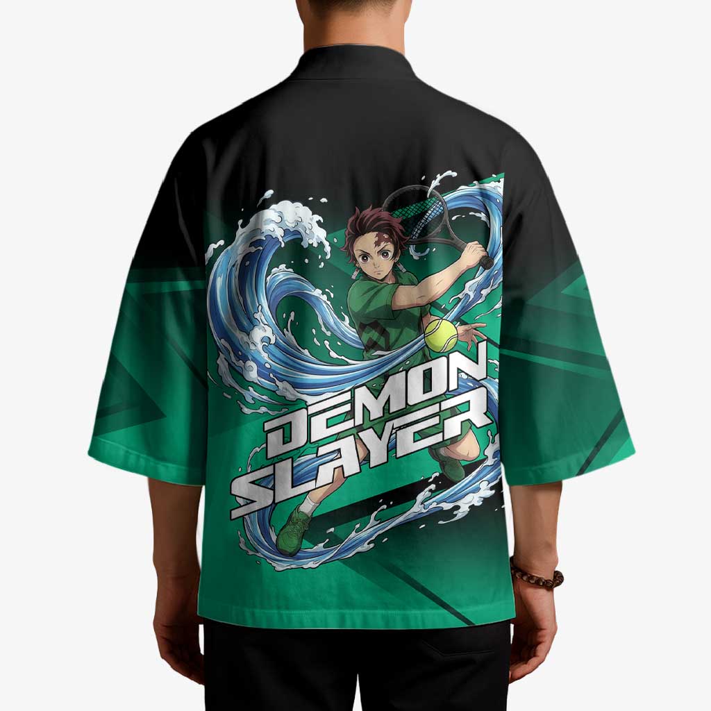 Tanjiro Kamado Water Hashira Kimono Sporty Anime Mashup Style