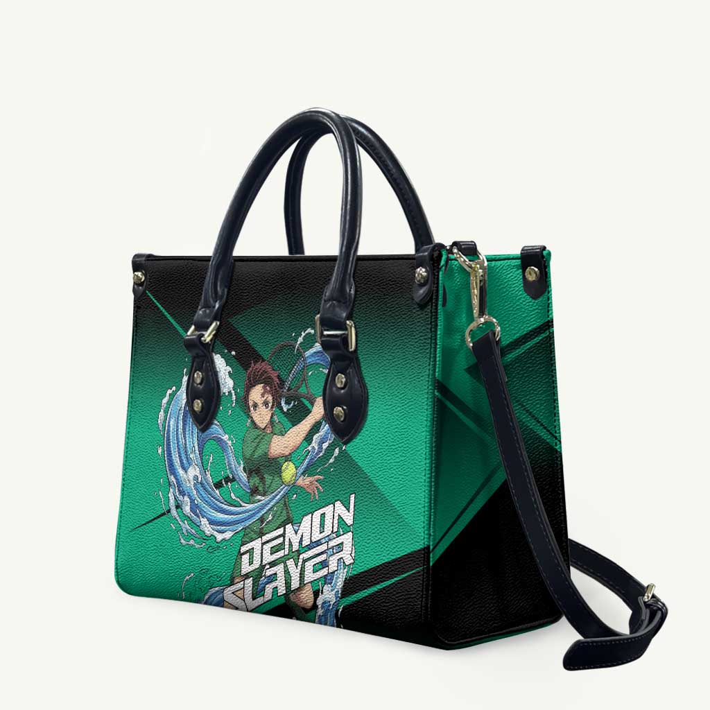 Tanjiro Kamado Water Hashira Leather Bag Sporty Anime Mashup Style
