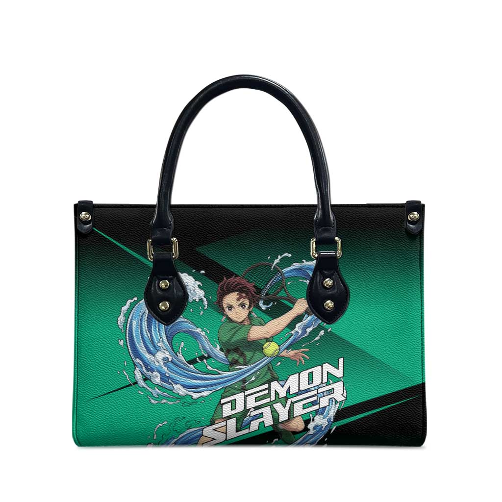 Tanjiro Kamado Water Hashira Leather Bag Sporty Anime Mashup Style