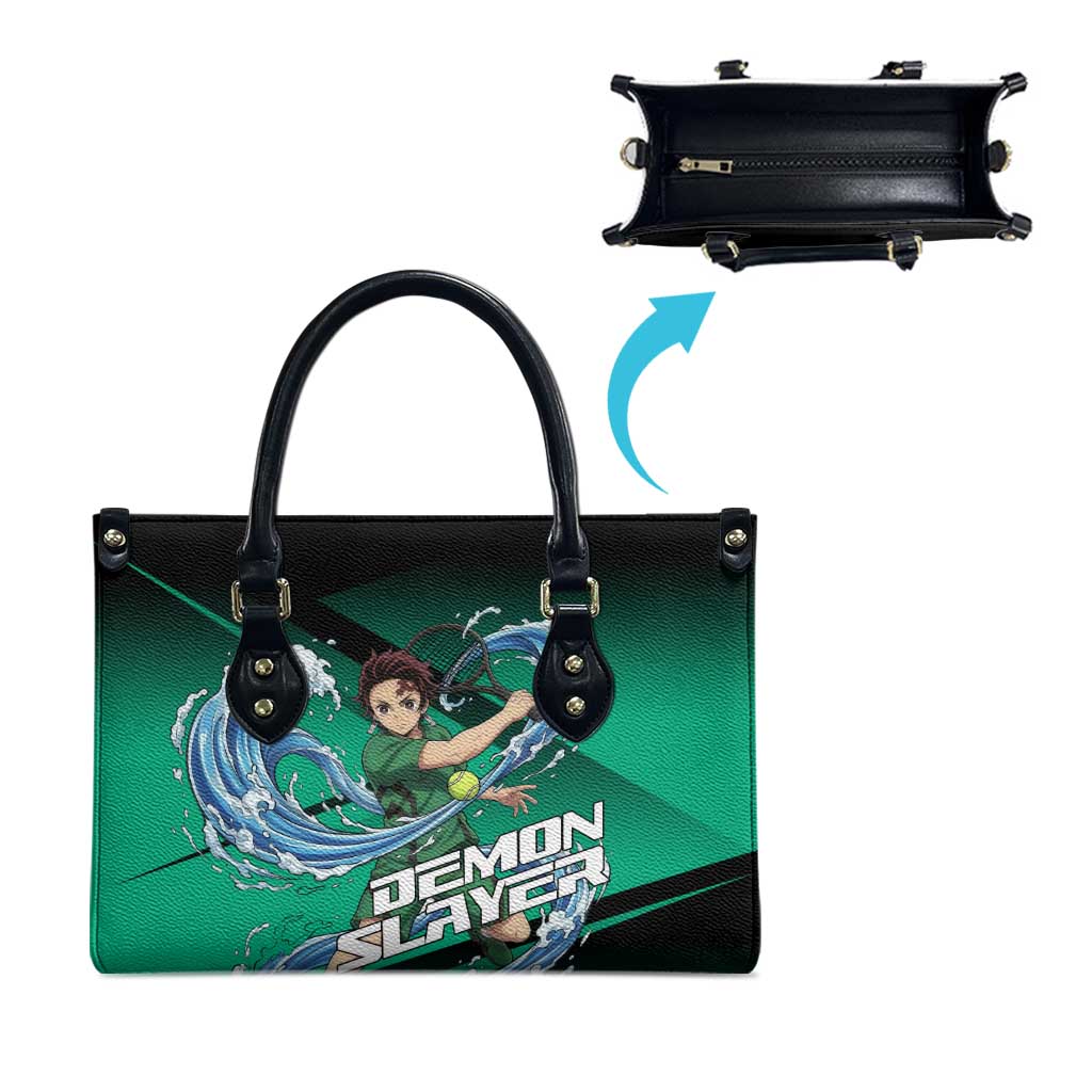 Tanjiro Kamado Water Hashira Leather Bag Sporty Anime Mashup Style