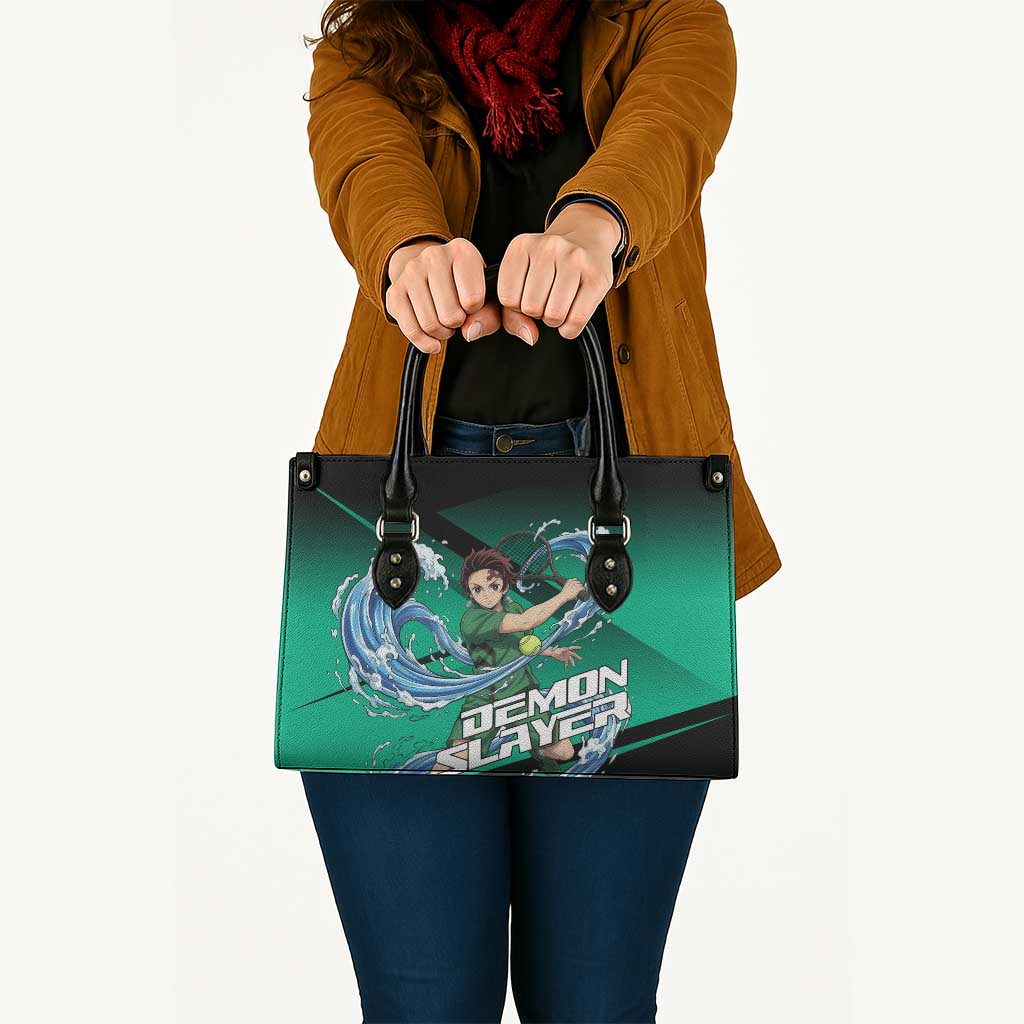 Tanjiro Kamado Water Hashira Leather Bag Sporty Anime Mashup Style