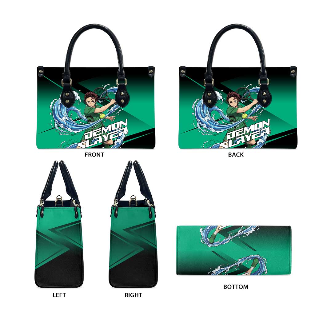 Tanjiro Kamado Water Hashira Leather Bag Sporty Anime Mashup Style