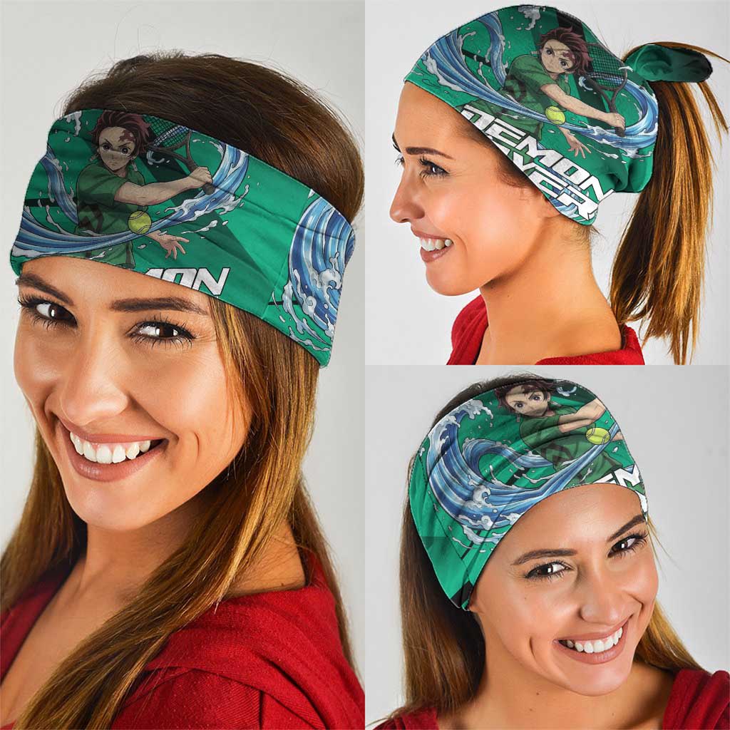 Tanjiro Kamado Water Hashira Neck Gaiter Sporty Anime Mashup Style