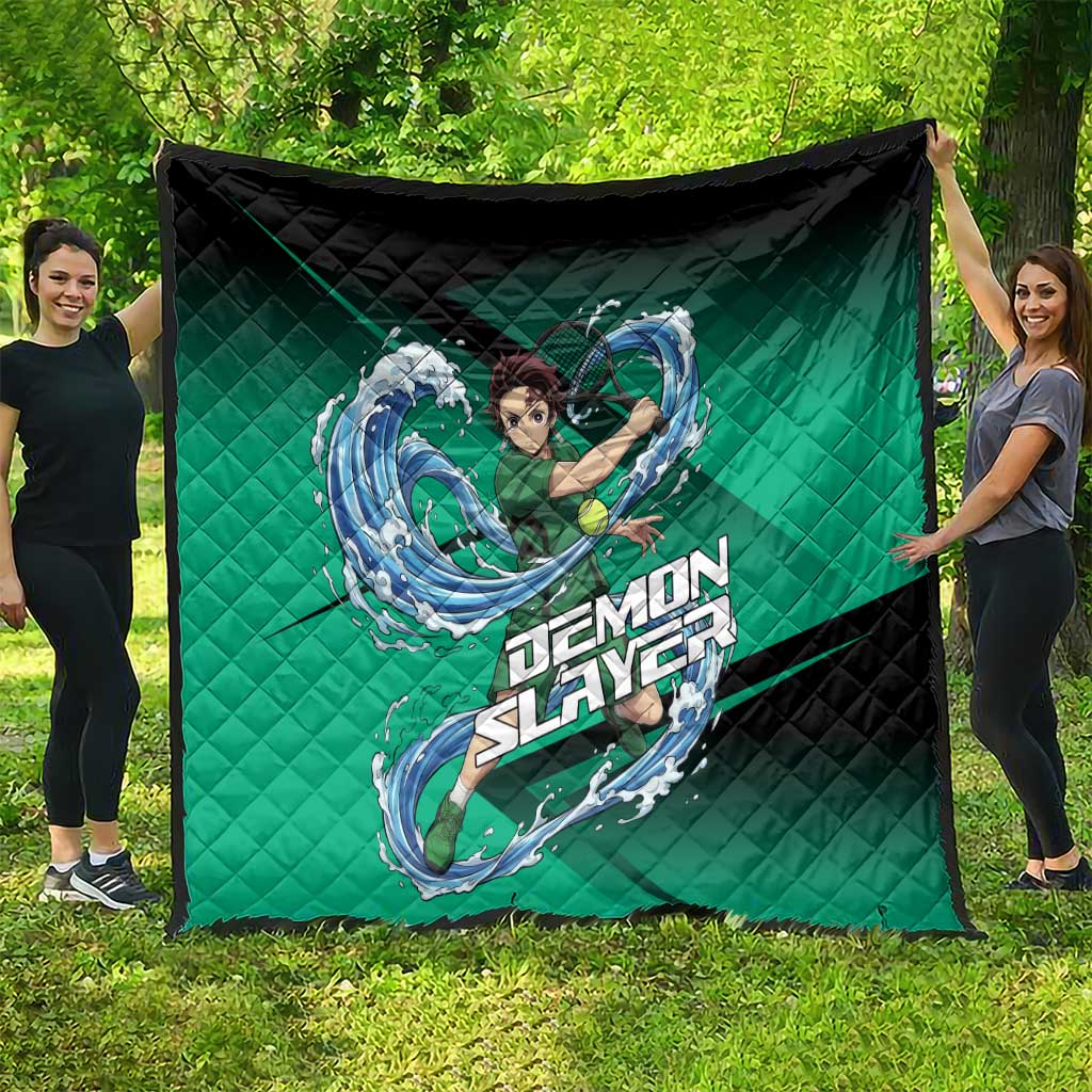 Tanjiro Kamado Water Hashira Quilt Sporty Anime Mashup Style