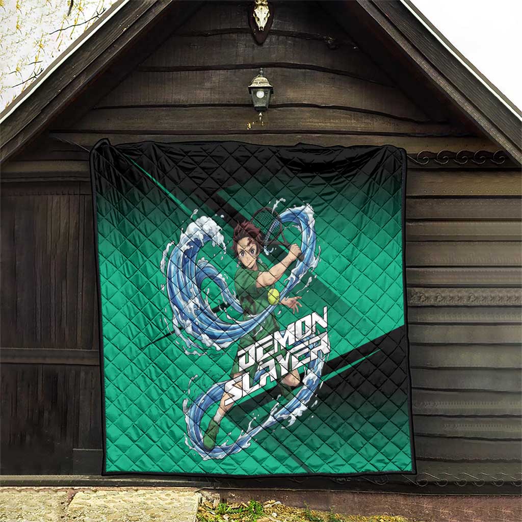 Tanjiro Kamado Water Hashira Quilt Sporty Anime Mashup Style