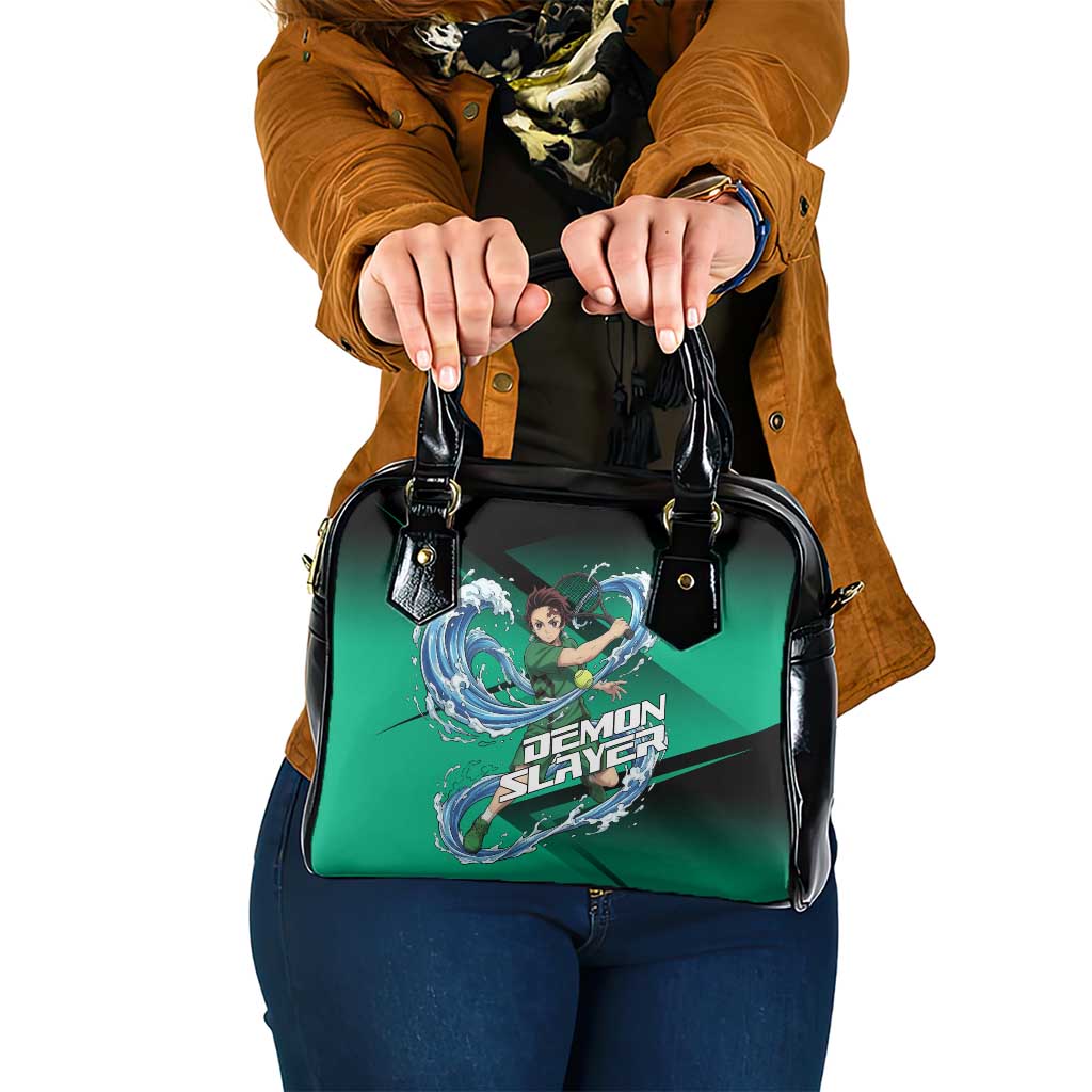 Tanjiro Kamado Water Hashira Shoulder Handbag Sporty Anime Mashup Style
