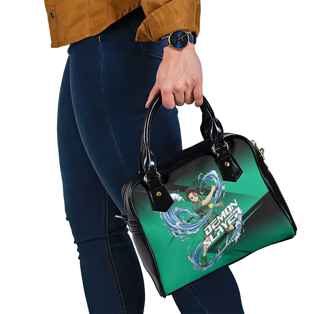 Tanjiro Kamado Water Hashira Shoulder Handbag Sporty Anime Mashup Style