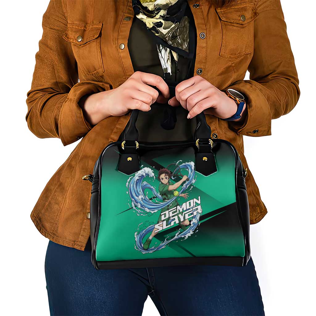 Tanjiro Kamado Water Hashira Shoulder Handbag Sporty Anime Mashup Style