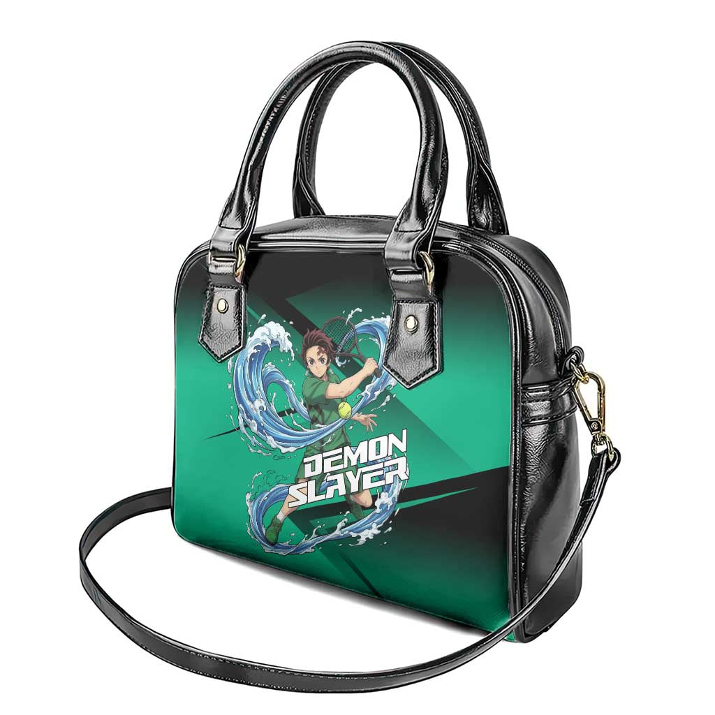 Tanjiro Kamado Water Hashira Shoulder Handbag Sporty Anime Mashup Style