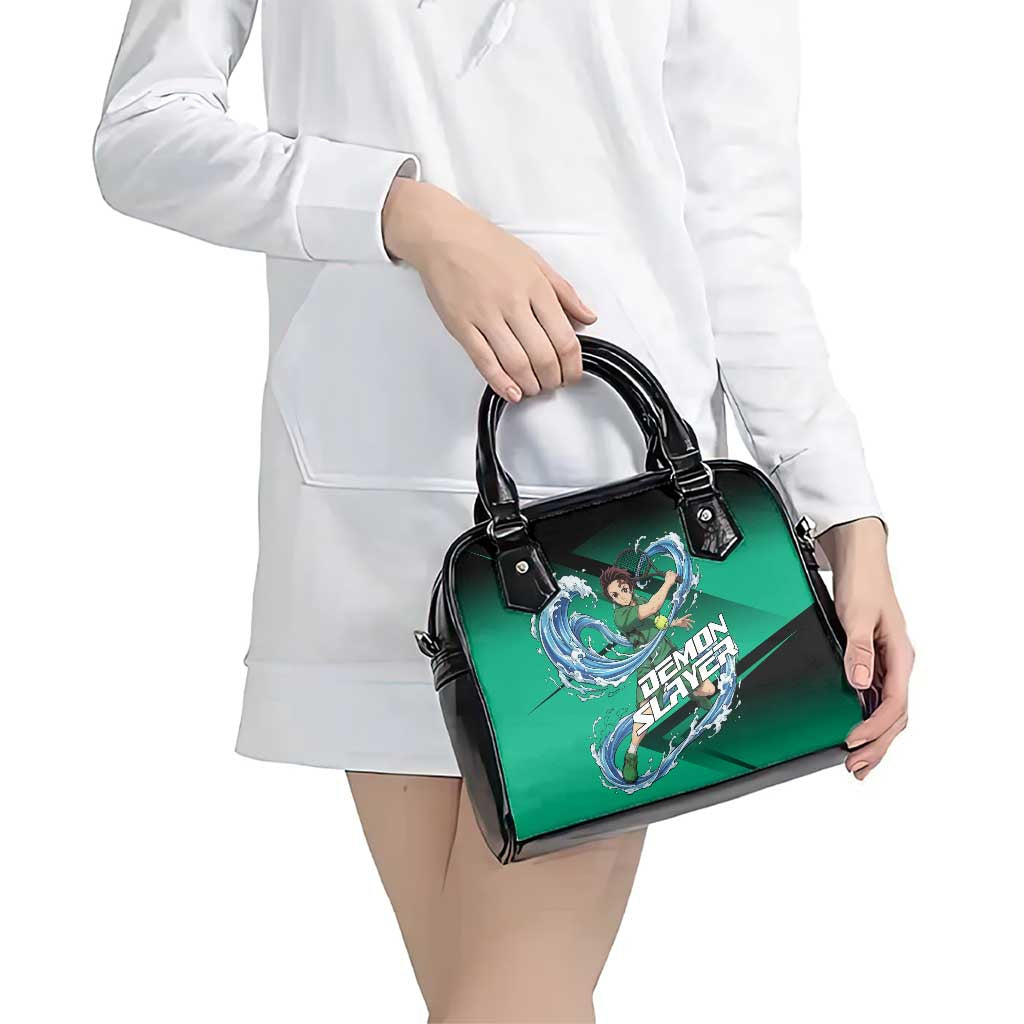 Tanjiro Kamado Water Hashira Shoulder Handbag Sporty Anime Mashup Style