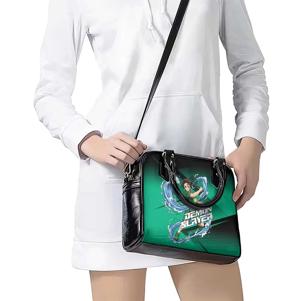 Tanjiro Kamado Water Hashira Shoulder Handbag Sporty Anime Mashup Style