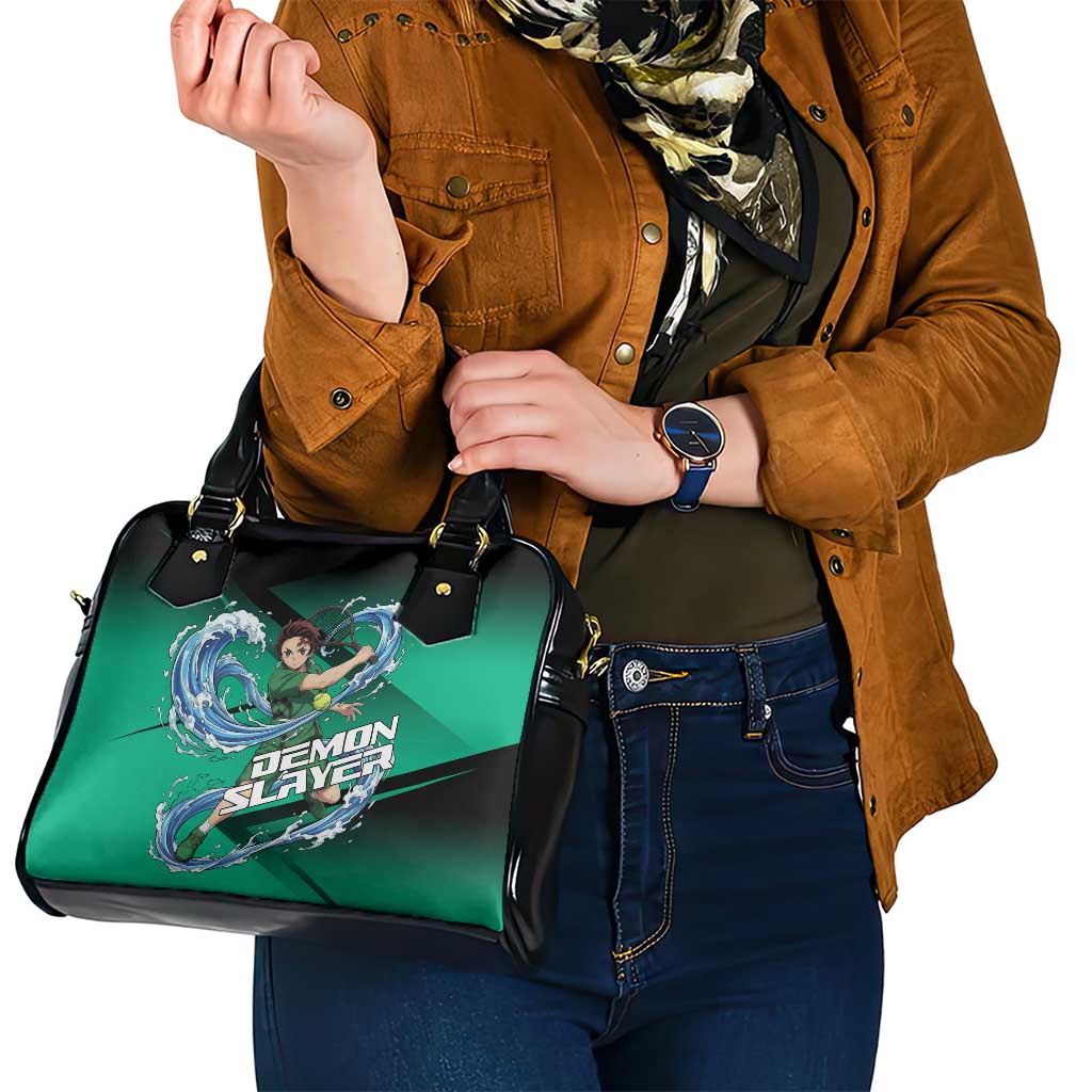 Tanjiro Kamado Water Hashira Shoulder Handbag Sporty Anime Mashup Style