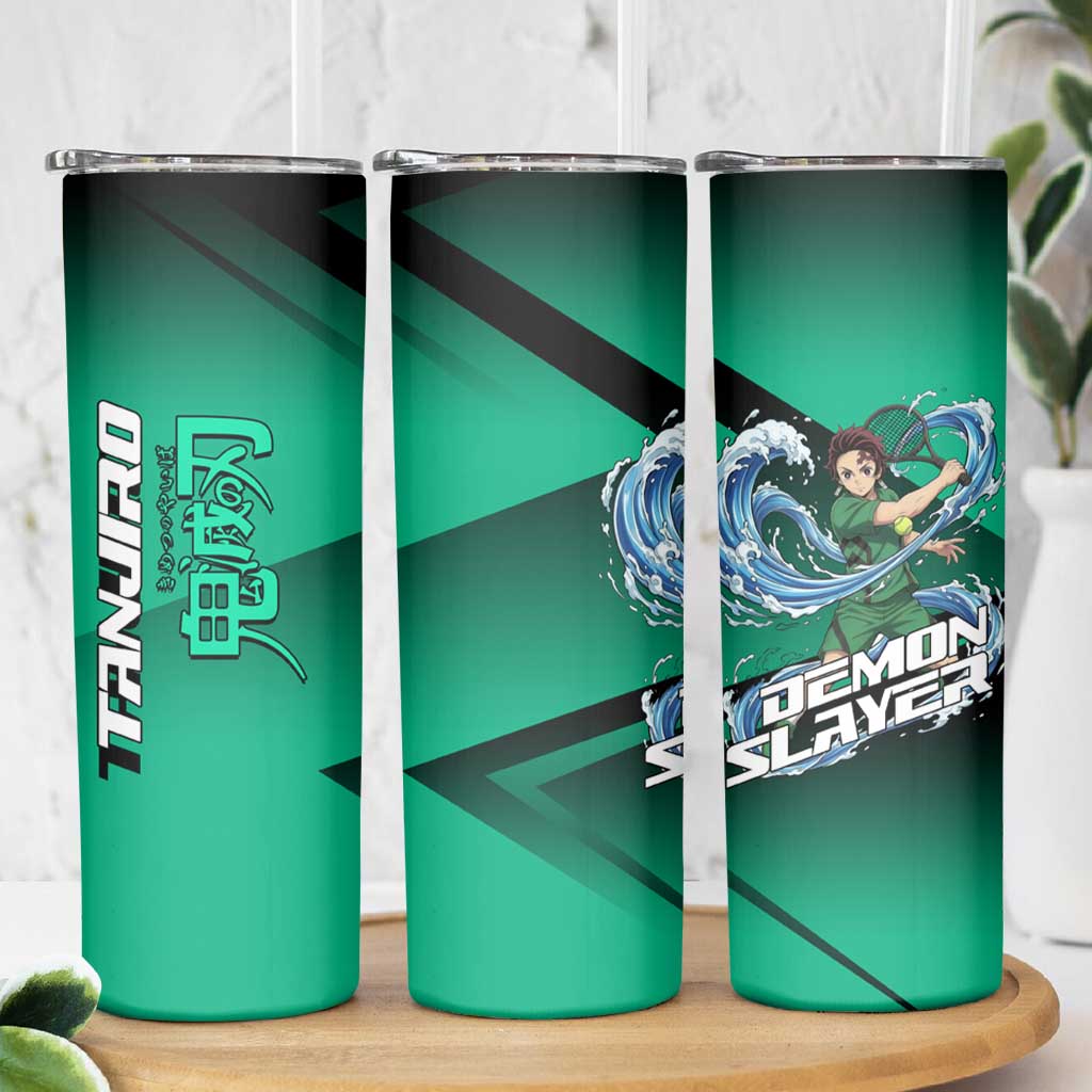 Tanjiro Kamado Water Hashira Skinny Tumbler Sporty Anime Mashup Style