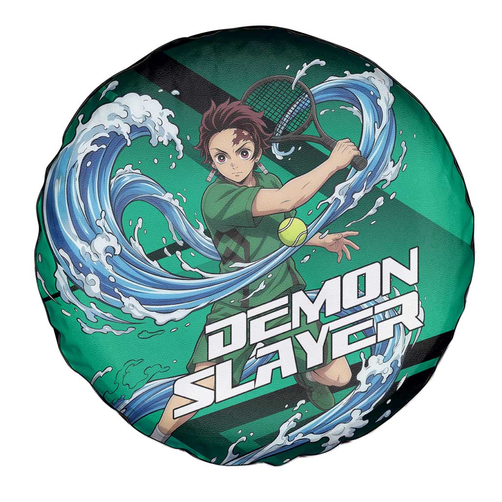 Tanjiro Kamado Water Hashira Spare Tire Cover Sporty Anime Mashup Style
