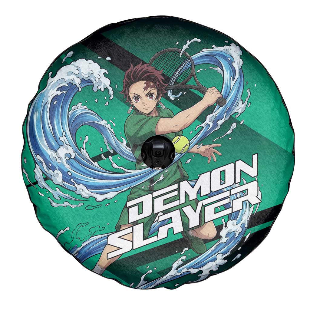 Tanjiro Kamado Water Hashira Spare Tire Cover Sporty Anime Mashup Style