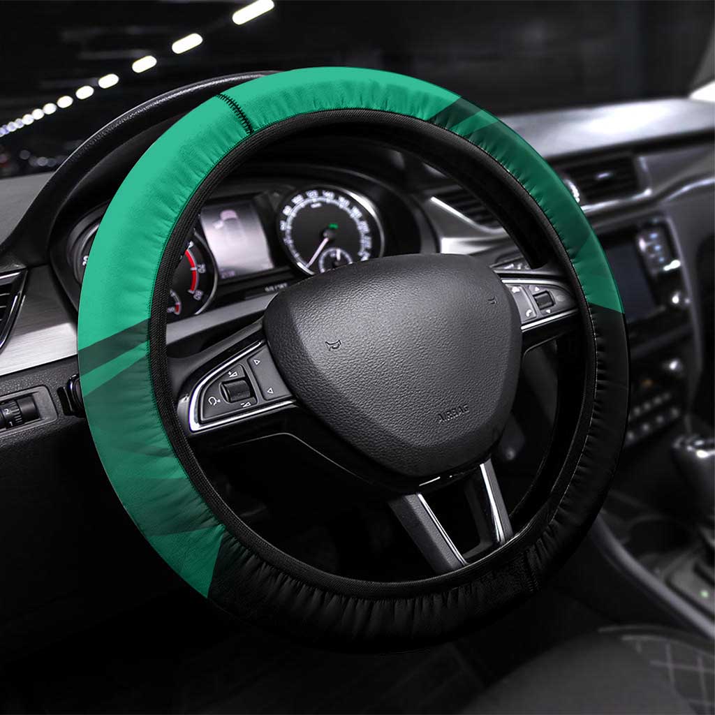 Tanjiro Kamado Water Hashira Steering Wheel Cover Sporty Anime Mashup Style