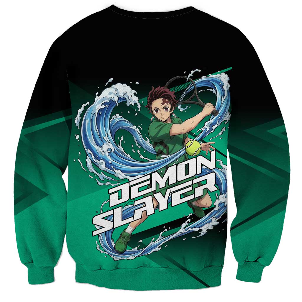 Tanjiro Kamado Water Hashira Sweatshirt Sporty Anime Mashup Style