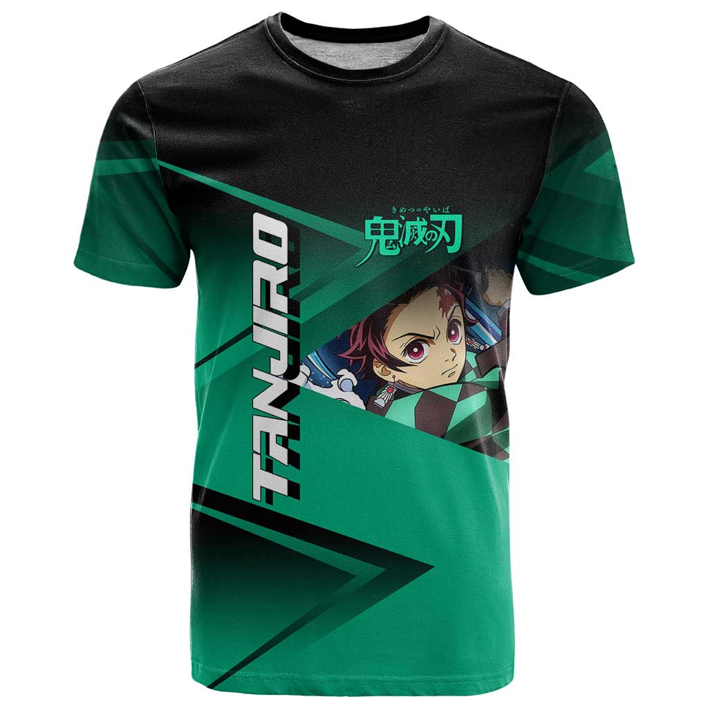 Tanjiro Kamado Water Hashira T Shirt Sporty Anime Mashup Style