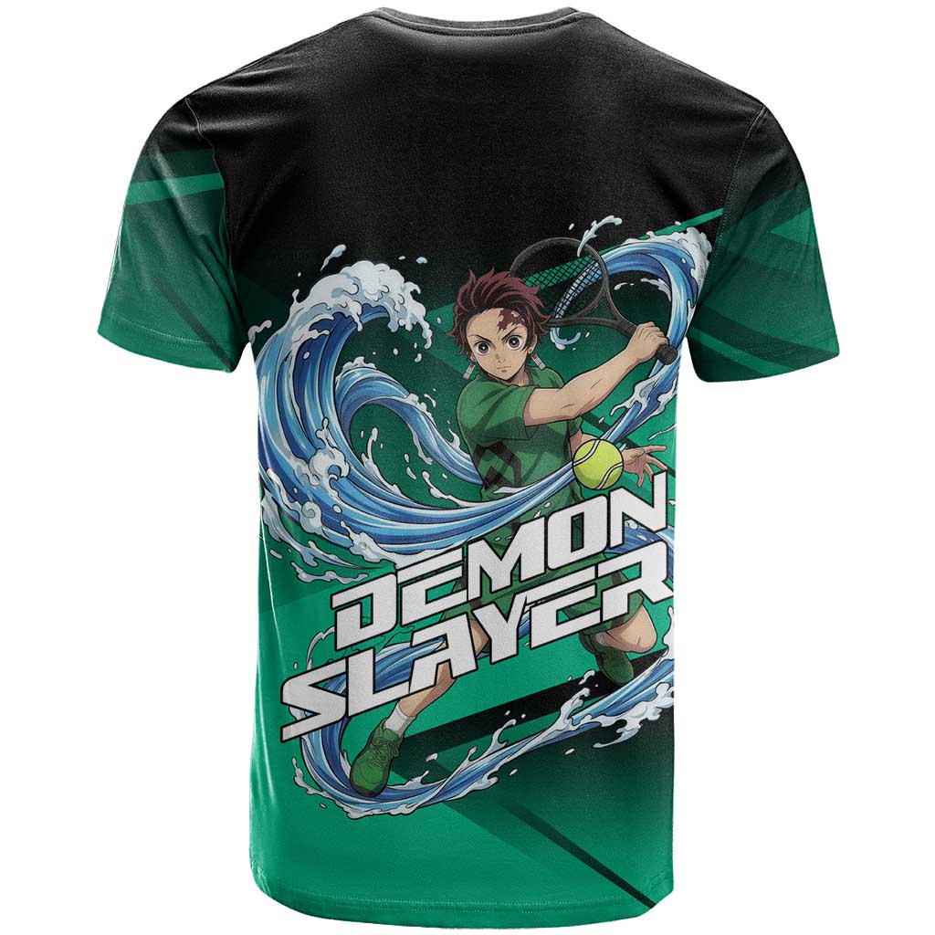 Tanjiro Kamado Water Hashira T Shirt Sporty Anime Mashup Style