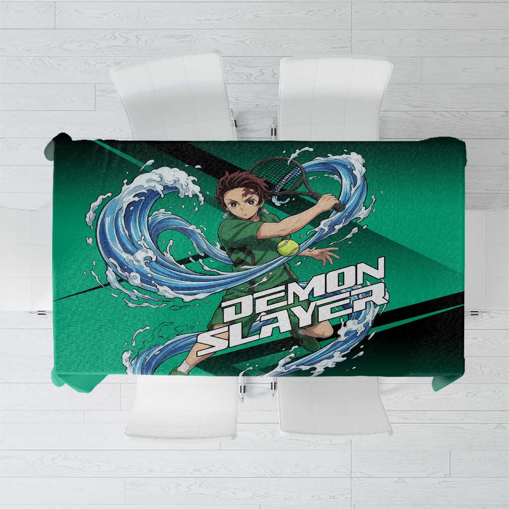 Tanjiro Kamado Water Hashira Tablecloth Sporty Anime Mashup Style