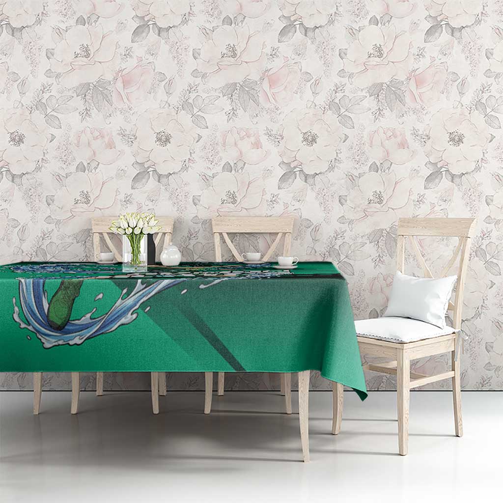 Tanjiro Kamado Water Hashira Tablecloth Sporty Anime Mashup Style