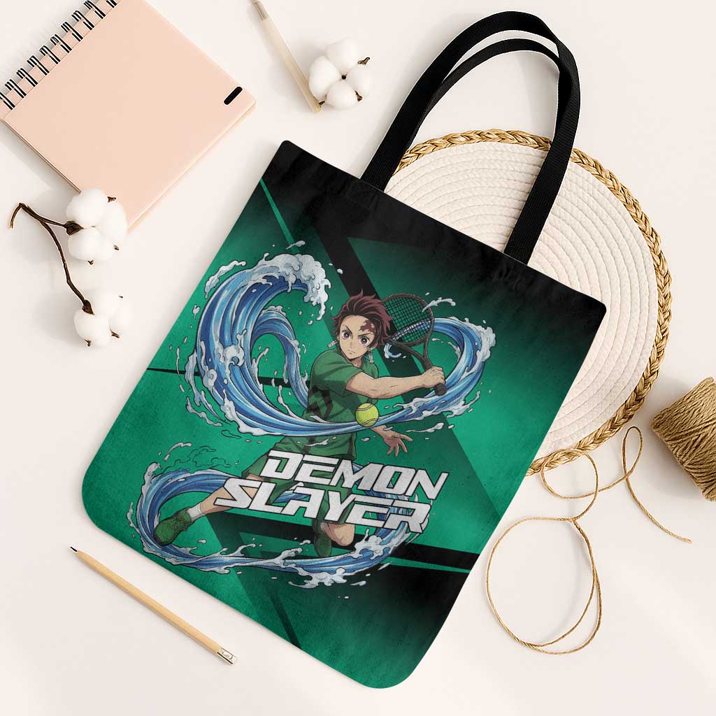 Tanjiro Kamado Water Hashira Tote Bag Sporty Anime Mashup Style