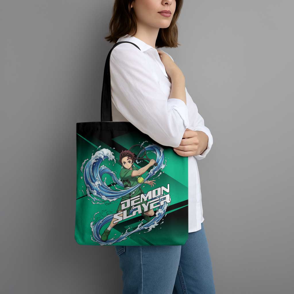Tanjiro Kamado Water Hashira Tote Bag Sporty Anime Mashup Style