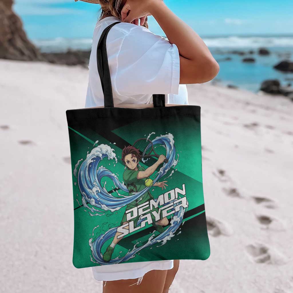 Tanjiro Kamado Water Hashira Tote Bag Sporty Anime Mashup Style