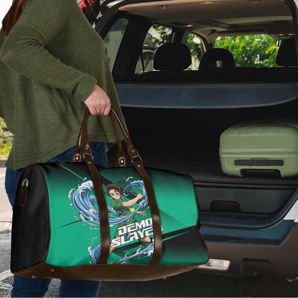 Tanjiro Kamado Water Hashira Travel Bag Sporty Anime Mashup Style