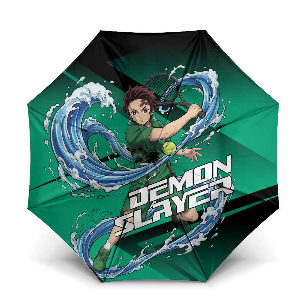 Tanjiro Kamado Water Hashira Umbrella Sporty Anime Mashup Style