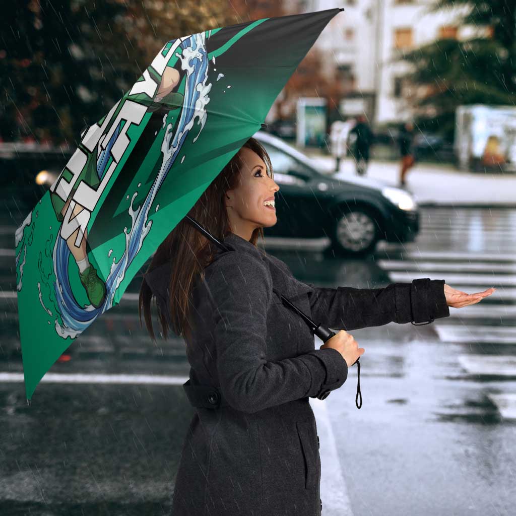 Tanjiro Kamado Water Hashira Umbrella Sporty Anime Mashup Style