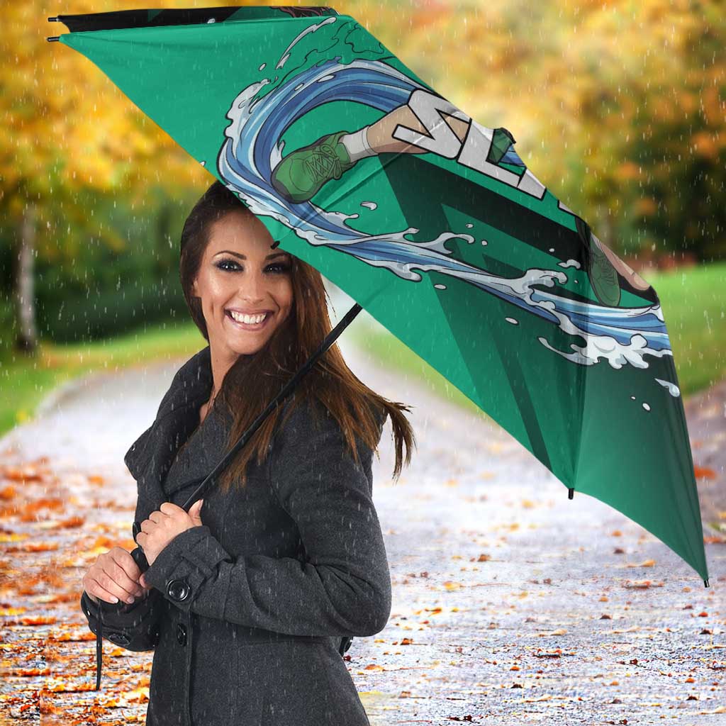 Tanjiro Kamado Water Hashira Umbrella Sporty Anime Mashup Style