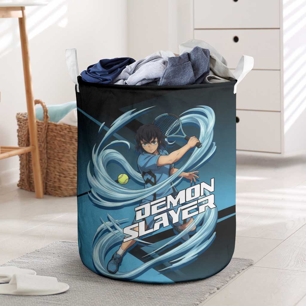 Inosuke Hashibira Beast Tennis Form Laundry Basket Sporty Anime Mashup Style