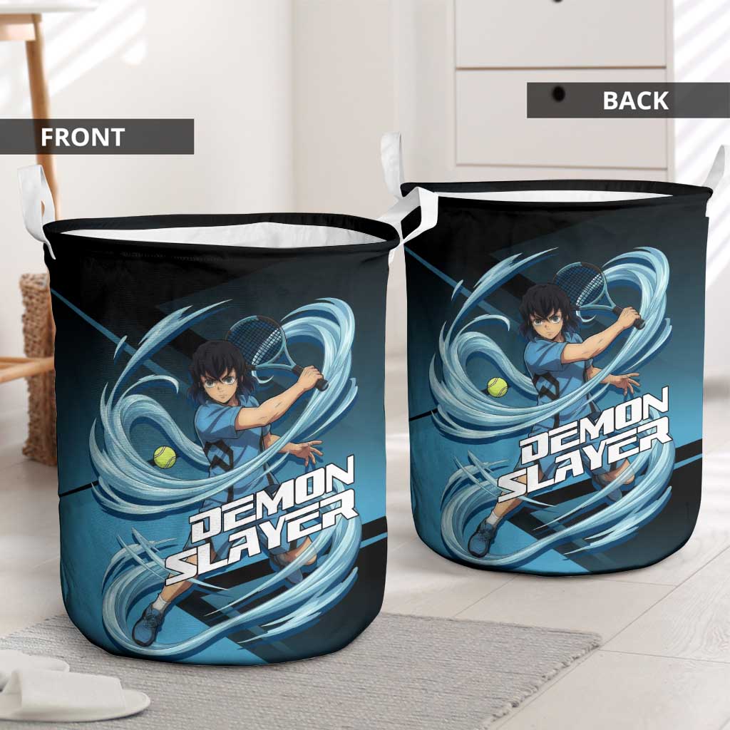Inosuke Hashibira Beast Tennis Form Laundry Basket Sporty Anime Mashup Style