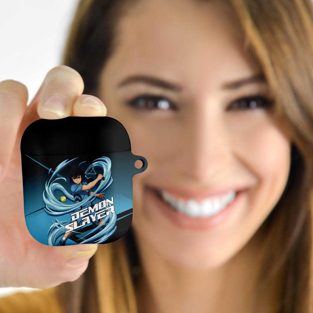 Inosuke Hashibira Beast Tennis Form AirPods Case Sporty Anime Mashup Style
