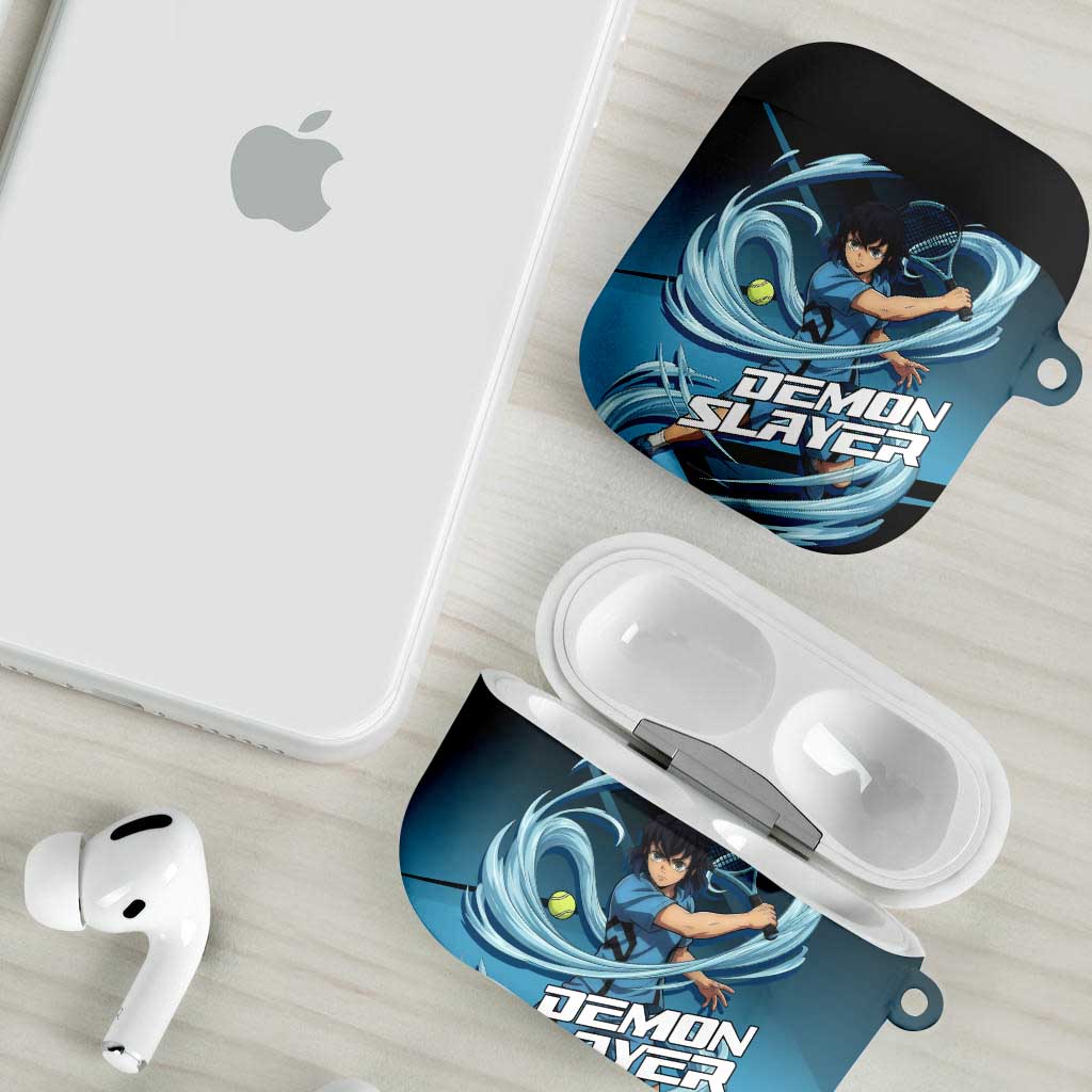 Inosuke Hashibira Beast Tennis Form AirPods Case Sporty Anime Mashup Style