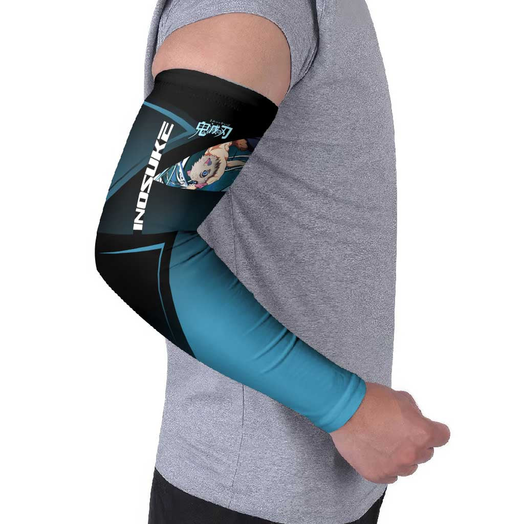 Inosuke Hashibira Beast Tennis Form Arm Sleeves Sporty Anime Mashup Style